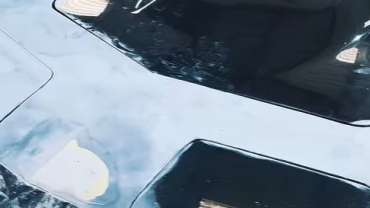 Classic Black Corvette